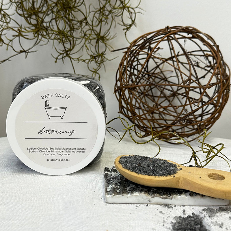 Detox Bath Salt With Activated Charcoal