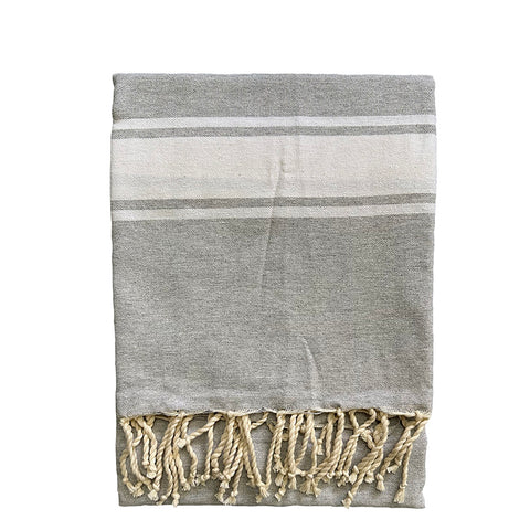 Light Grey Hammam Towel