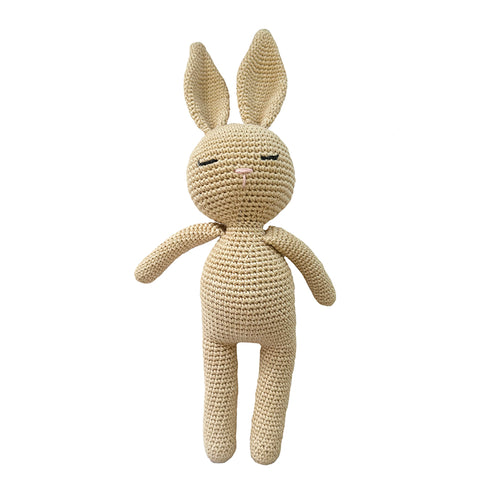 Hand Crochet Bunny Beige