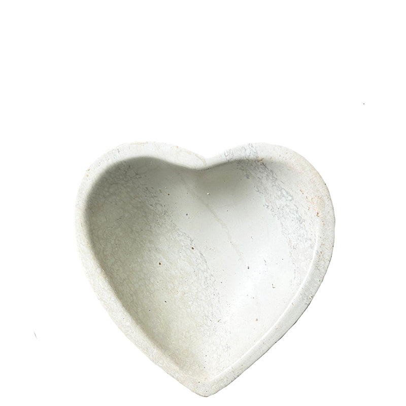 Luxury Hand-Carved Heart Soapstone Bowl – Artisan Kenyan Gift