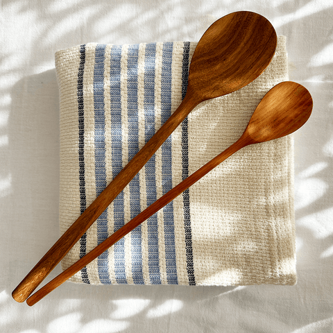 Kimberly House kitchen towel and serving spoons gift set