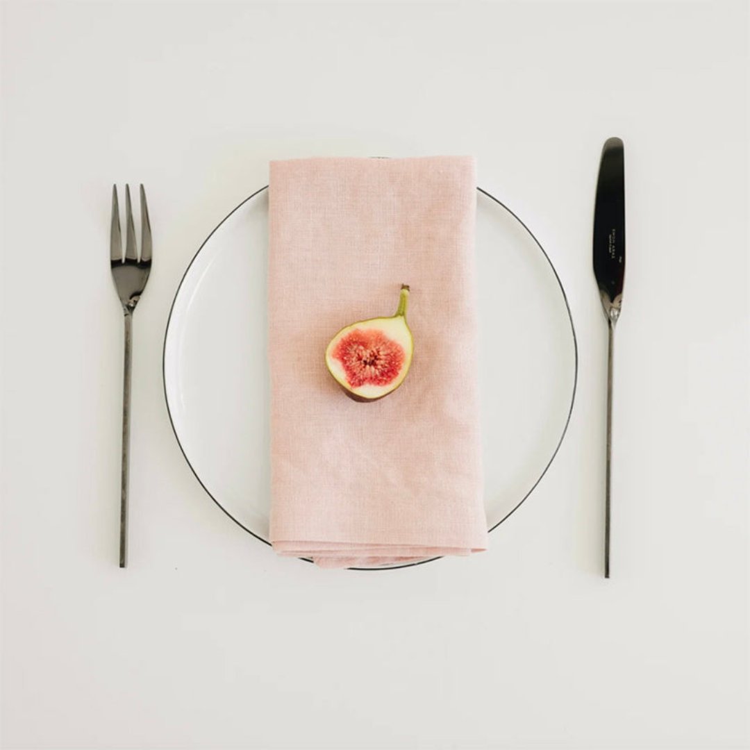 Linen Tale Misty Rose Napkin Set