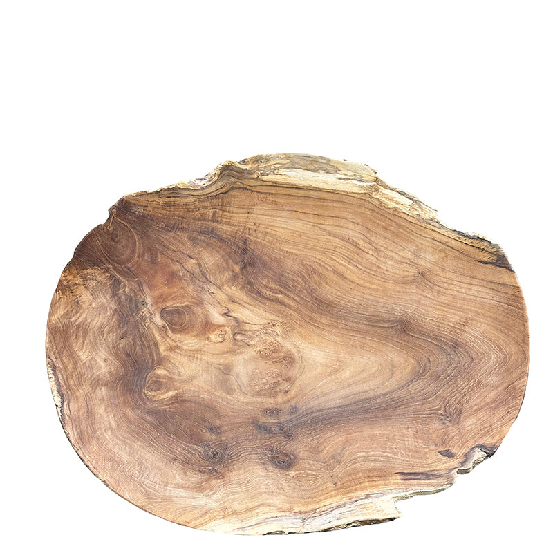 Organic Shape Teak Platter Extra Large