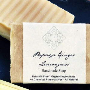 Papaya Ginger Lemongrass Organic Olive Oil Soap