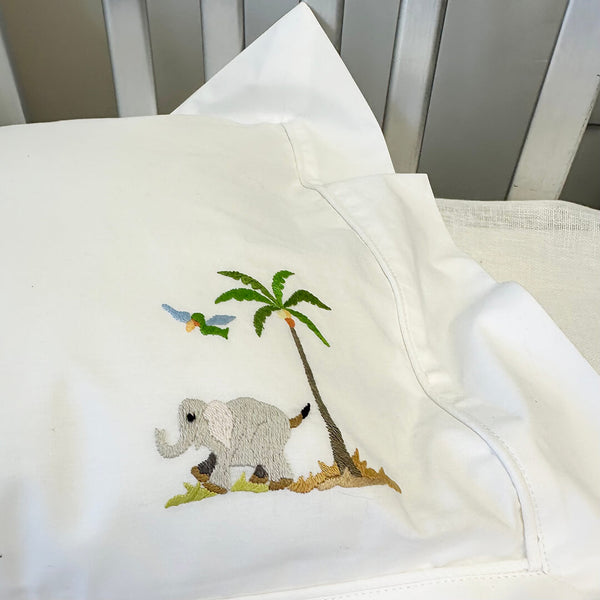 Boudoir Pillow Sham On Safari White