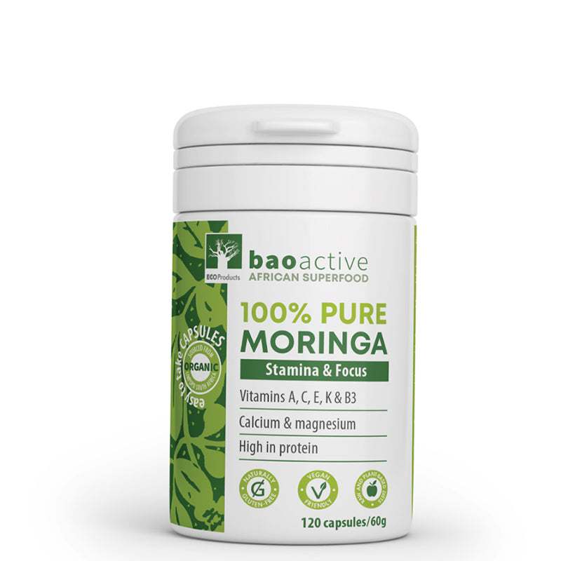 Pure Organic Moringa Capsules