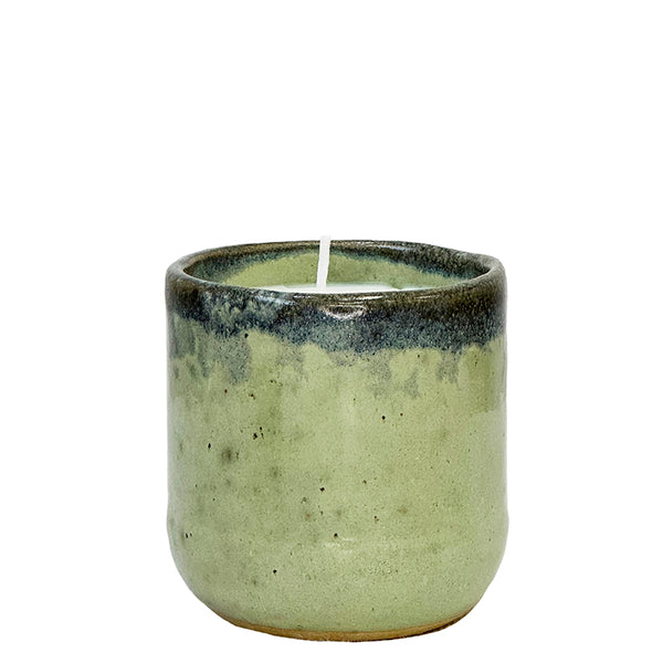 scented soy wax votive candle with lavender rosemary