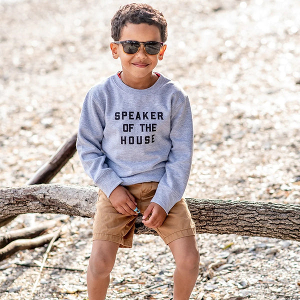 Love Bubby Speaker of the House Sweatshirt 2t