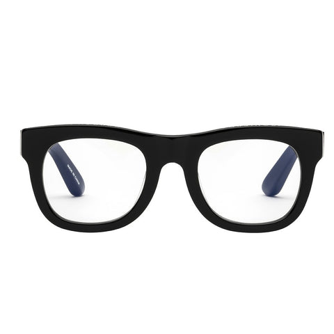 d28 readers by caddis eyewear - black gloss