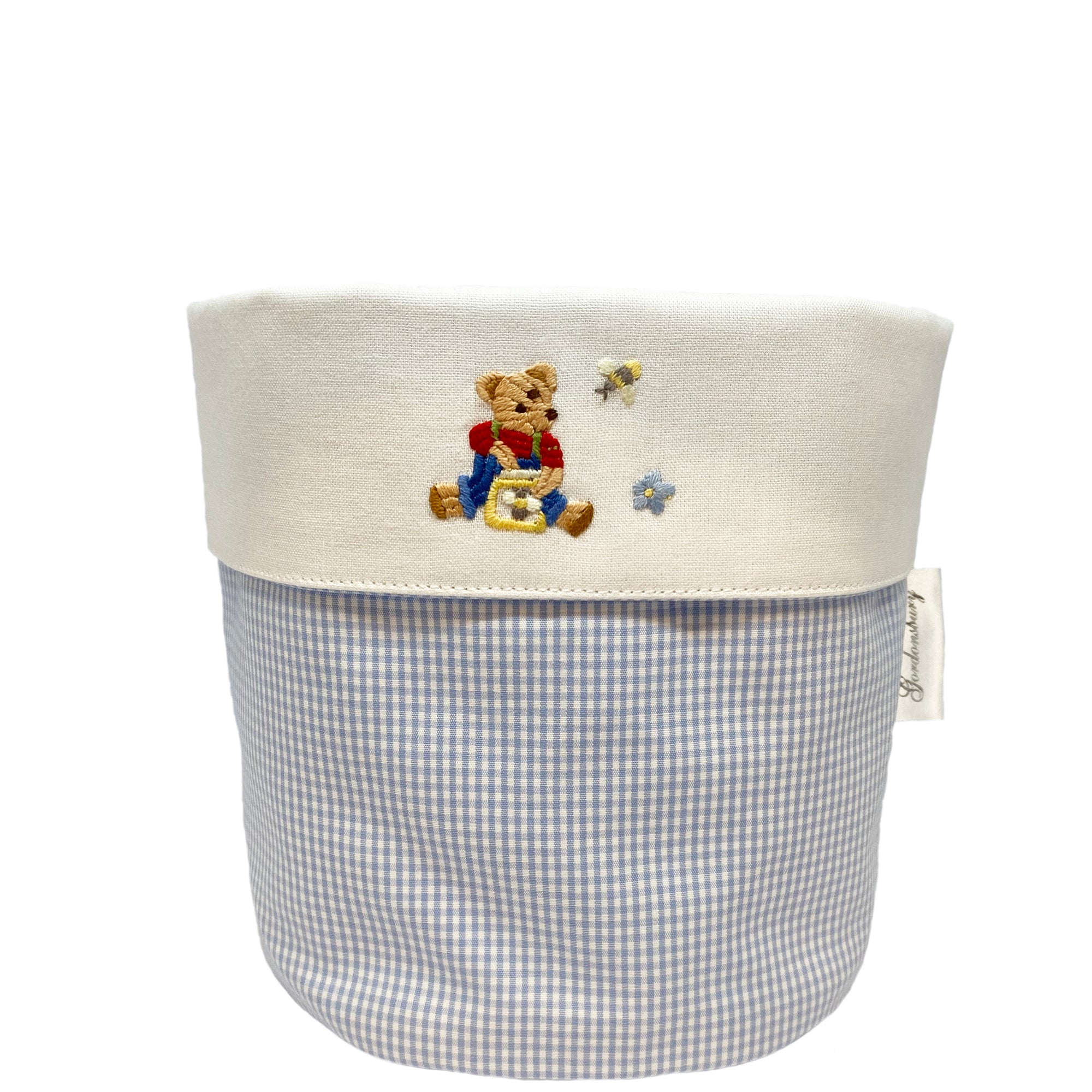 Baby Vanity Holders With Teddy Blue