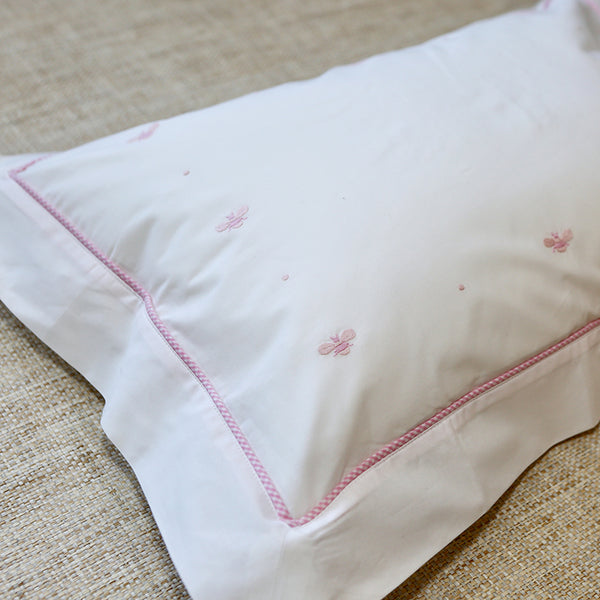 Boudoir Pillow Sham Baby Bee Pink