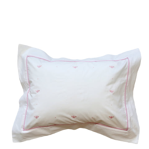 Boudoir Pillow Sham Baby Bee Pink