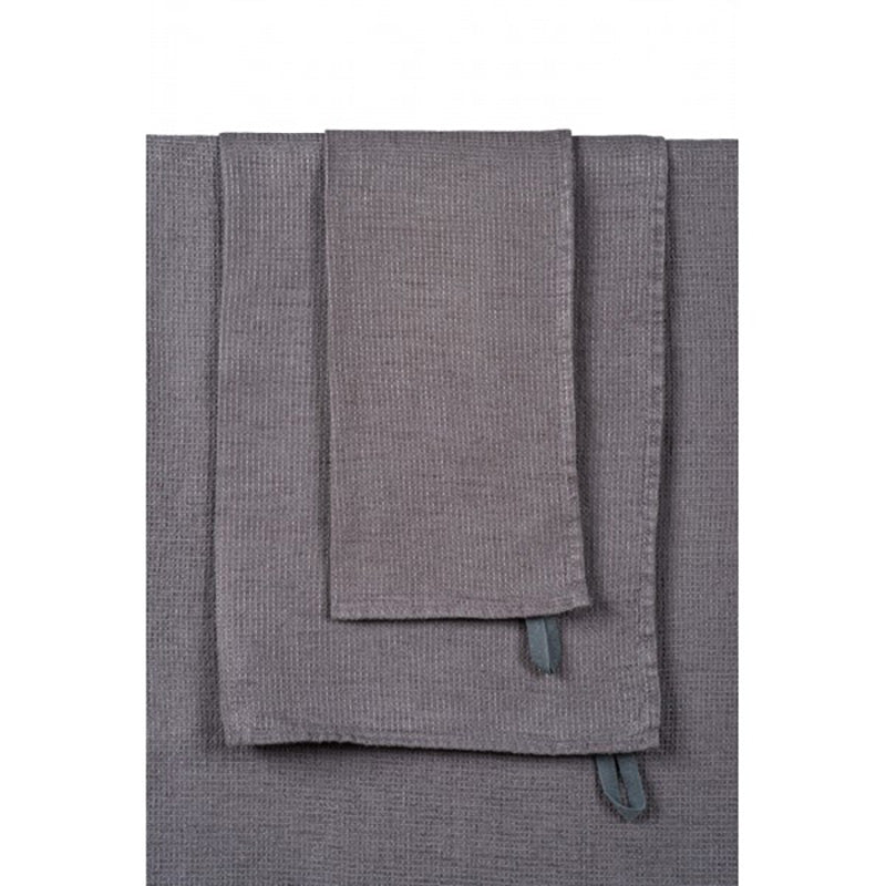 Linen Bath Towel Charcoal