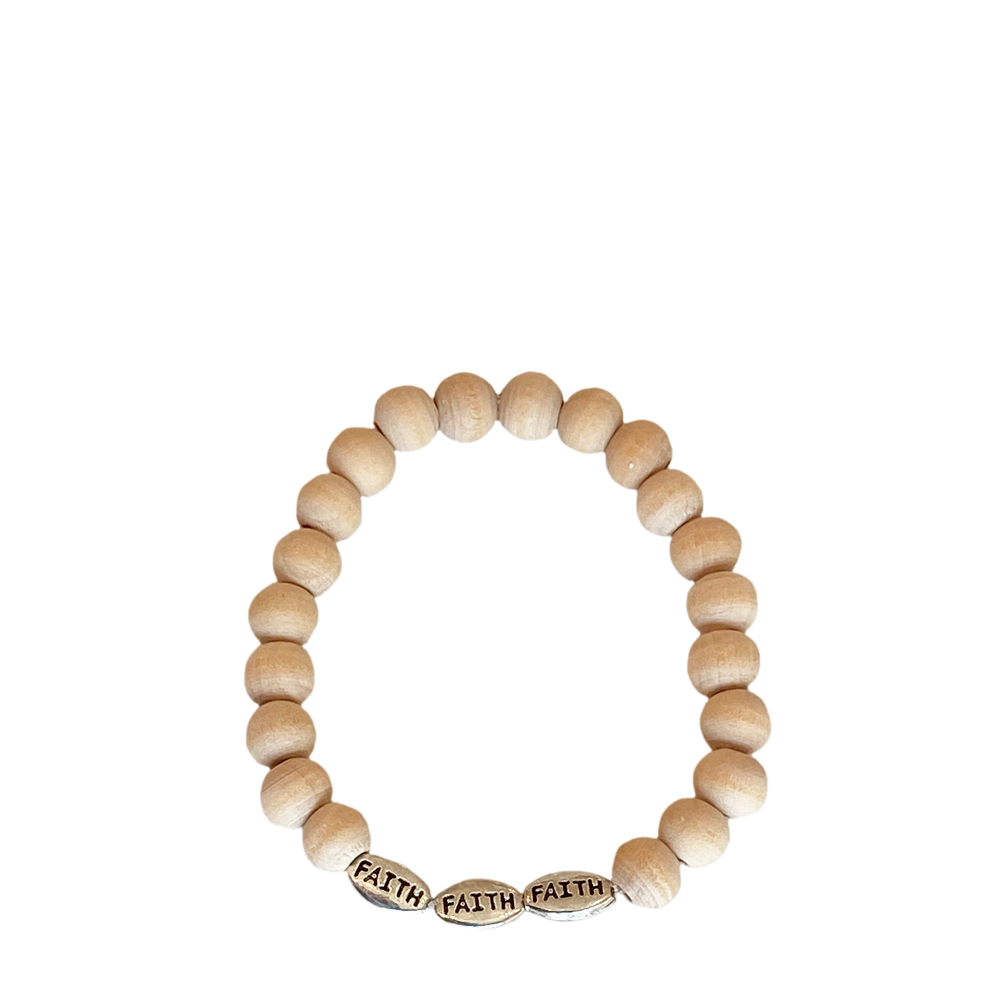 Wood Bracelet Faith