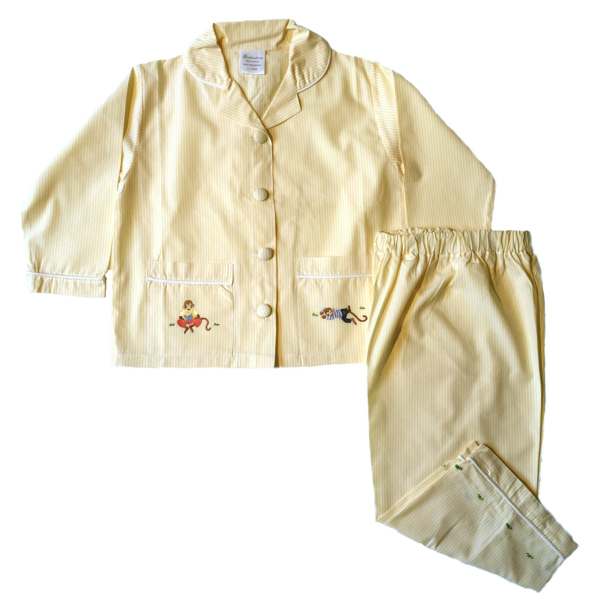 Kids Sleep Set Monkey Business Yellow