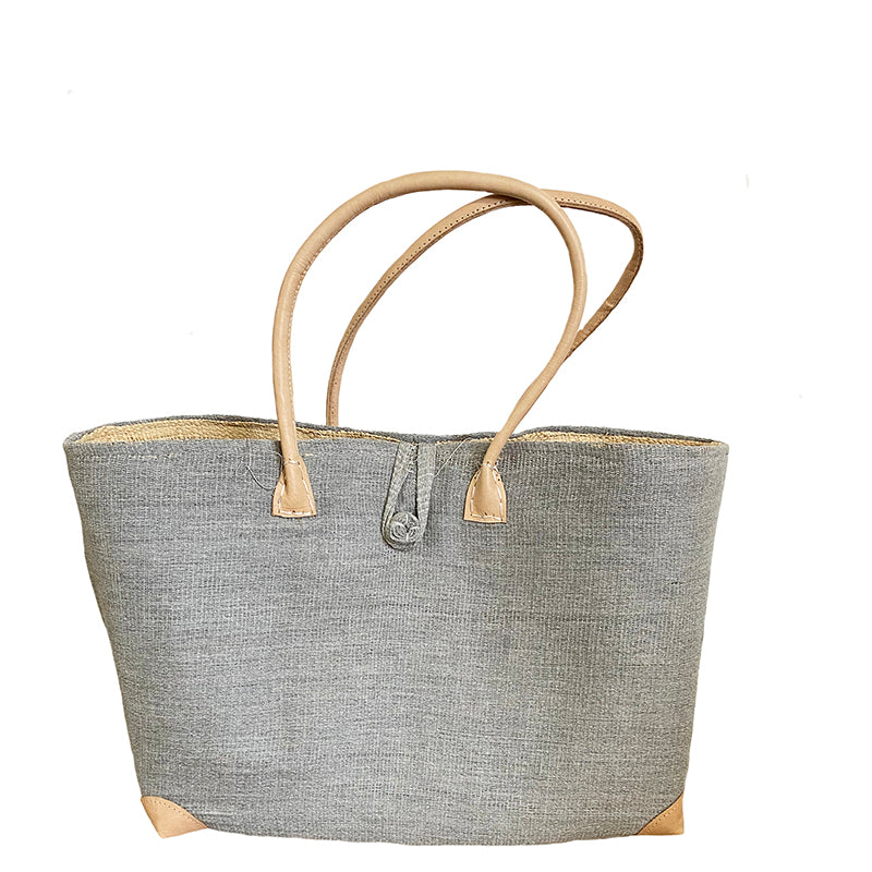 Wild Silk Market Bag Grey