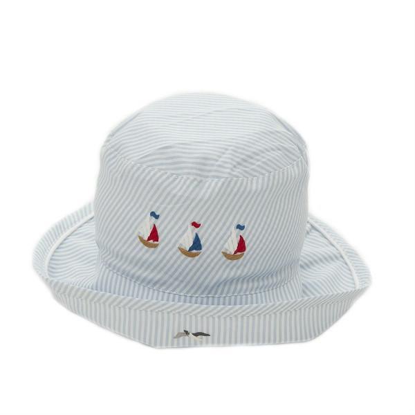 Toddler Sun Hat Nautical 6 - 12 Months