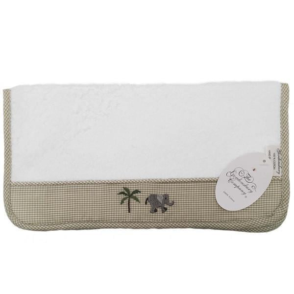 Baby Terry Face Cloth - On Safari Green