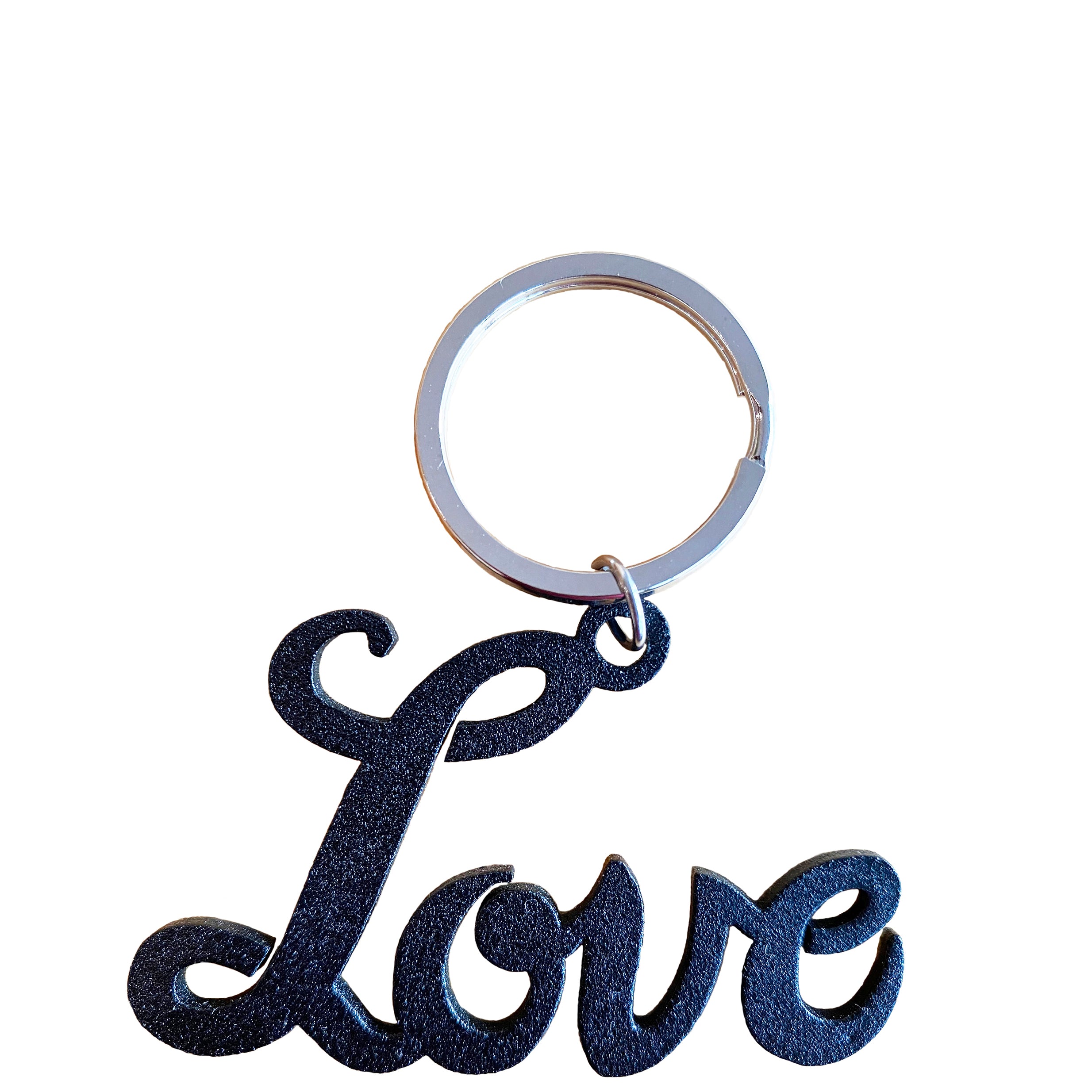 love keyring black