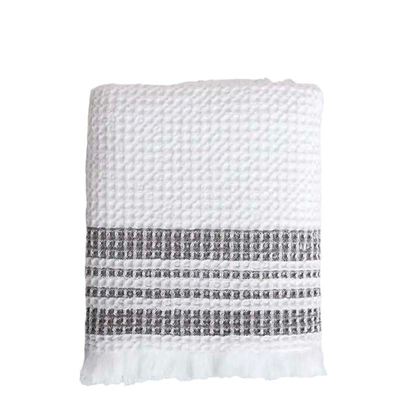 Mungo Organic Belgian Waffle Hand Towel Rosemary