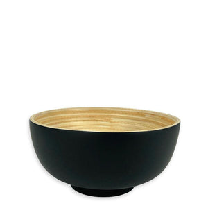 Bamboo Bowl Black Small