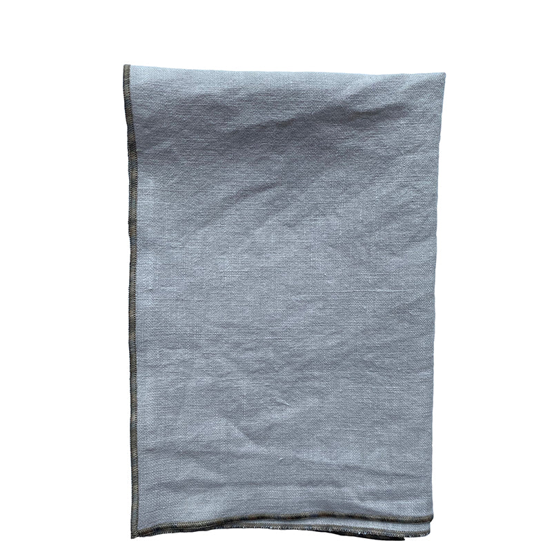 Stonewashed Linen Napkins Light Grey