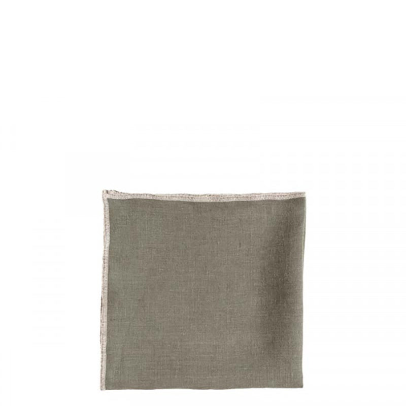 Stonewashed Linen Napkins Taupe