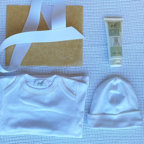 Take Me Home Baby Gift Set In Beige