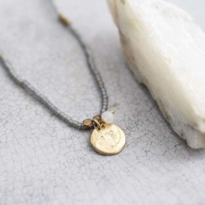 Timeless Moonstone Gold Necklace