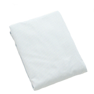 Twin Fitted Sheet Blue Stripe