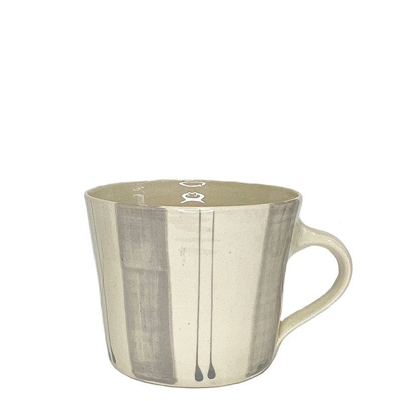 Wonki Ware Straight Mug Warm Grey